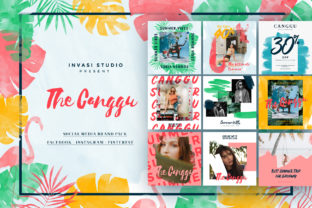 CANGGU Social Media Pack & Graphic Templates