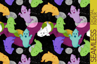 Funny Ghost Flying Around Cartoon Style Review