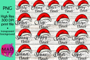 Giant Family Claus Bundle for Crafts