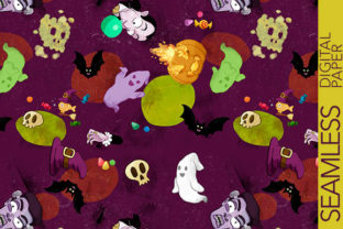 Halloween Funny Characters Patterns for Sellers