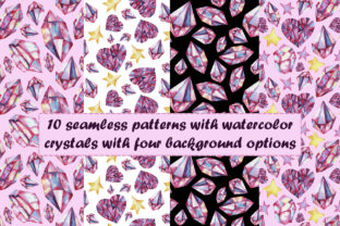 Review: 10 Seamless Patterns with Crystals