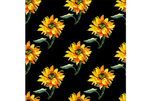 Seamless Pattern with Sunflowers Review
