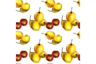 Seamless Pears & Peaches Patterns Review