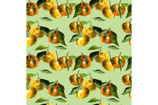 Seamless Tangerines Pattern Review for Sellers