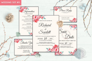 Wedding Invitation Set 11 Floral Style Review