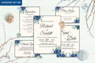 Wedding Invitation Set 9 Floral Style Review